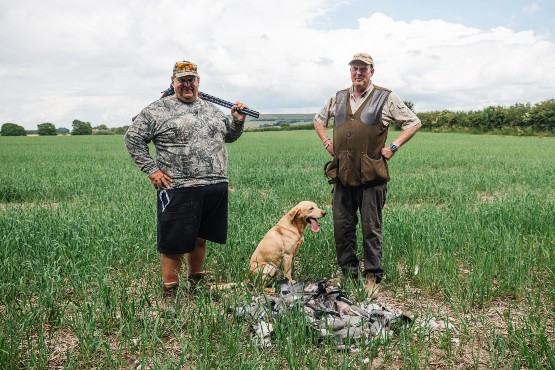 George Digweed and Mr Pigeon